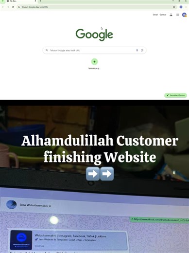 Terimakasih Customer yang ngasih kepercayaan Websitenya kepada Websiteemaker 🙏 Saya sebagai Website development & Digital marketing di Websiteemaker Kami ingin menawarkan jasa pembuatan website yang dirancang untuk memberikan nilai tambah maksimal bagi perusahaan atau operasi e-commerce Anda. Kami percaya bahwa website yang dirancang dengan baik akan meningkatkan kepercayaan dan efisiensi interaksi dengan pelanggan. Kami siap membantu Anda membangun sebuah platform digital yang resmi, elegan, d