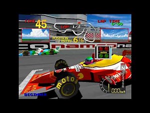 Ace Driver - Arcade (1994) | Beginner class | Playthrough