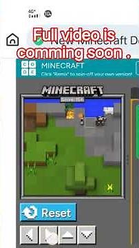 Minecraft in code.org. ‪@YashGuptaOPchannel‬ and ‪@Yash16552‬