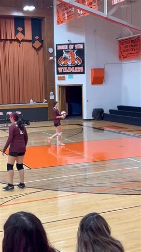 Butterfly and Lady Wolves playing last game in Plentywood. She loves the game of 🏐❤️. I pray Varsity next year! She has the talent for it!! 🏐🏐🏐💯. Now… I wished she loved 🏀… the same way. JK… proud of this grand of mine… always! ❤️💯. Enjoyed watching the team play!! | April J Lindsay