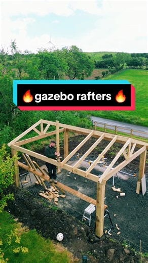Installing Rafters on an Awesome Gazebo - Step-by-Step Guide