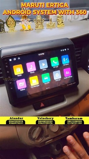 Maruti Ertiga - Audiblex - Most Advanced Android System with 360 Camera Upgraded... | Car Sense Car Accessories