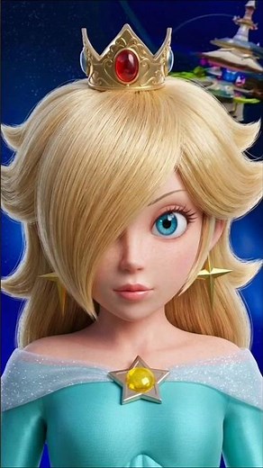 How to draw Rosalina