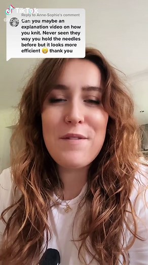 Left-Handed Knitting Tutorial | Crafty Techniques on TikTok