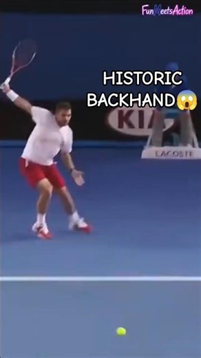 History’s BEST Backhand? 😳🔥 Wawrinka DID THAT!
