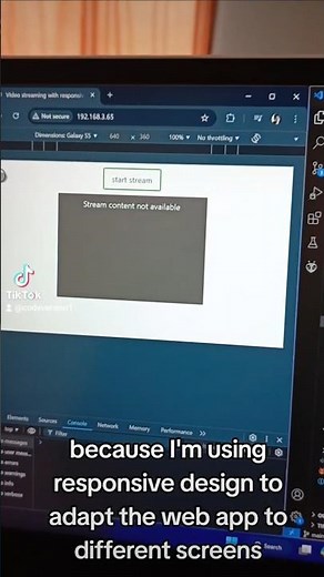Esp32-cam HD stream web app.