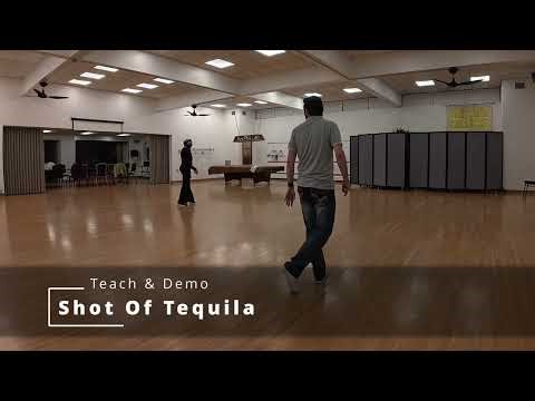 Shot Of Tequila Line Dance - Teach & Demo