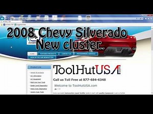 08 chevy Silverado IPC (cluster) Programming
