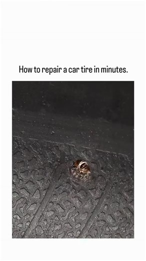 Funova 👾 on Instagram: "The post shares a 15-second video tutorial on using a tire plug repair kit to fix a puncture by inserting a rubber plug with insertion pliers, trimming excess, and reinflating, enabling quick roadside fixes for small tread holes. While effective for temporary repairs—often lasting weeks or the tire's life per automotive experts like those at Jalopnik and Car Talk—plugs are not ideal for sidewall damage or high-speed driving, recommending professional patching for safety.