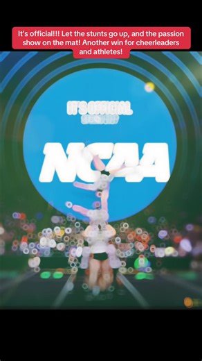 It’s official! Stunt is a offical sport by NCAA! Another win for cheerleaders and athletes! When I started my cheer journey 1997 til now, would imagine cheerleading would be where it as today! Thank you to those who been apart and fighting for cheerleading and all type of style of cheerleading as a sport!#cheerleading #cheerleaders #coaches #stunt #cheercoach