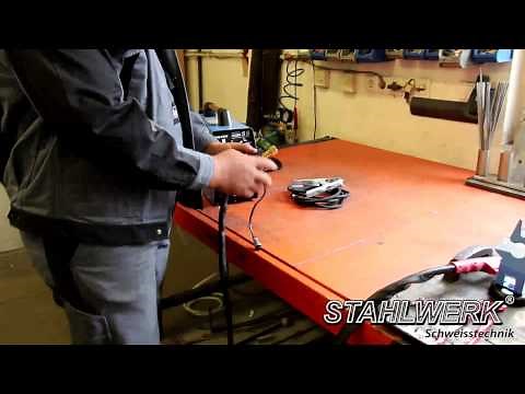 Videoanleitung STAHLWERK Plasmaschneider der CUT-Serie. Plasma-Schneiden