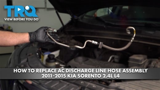 How to Replace AC Discharge Line Hose Assembly 2011-2015 Kia Sorento 24L L4