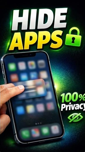 Hide Apps in iPhone 🔒 (Secret Trick)