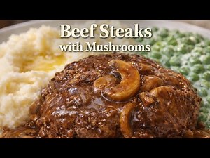 Beef Steaks With Mushrooms | An Easy Recipe to Make
