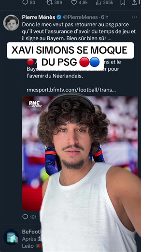 Xavi Simons et le PSG : Une séparation douloureuse