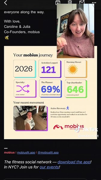 Mobius insights!! Get yours by downloading our app! Link in bio #fyp #fitness