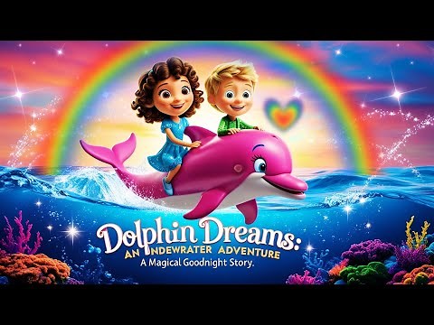 Dolphin Dreams : An Underwater Adventure | A Magical Goodnight Story | Dolphin Cartoon Movie |