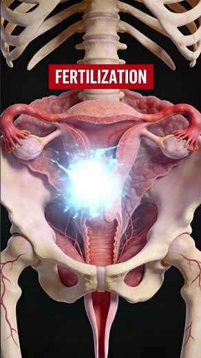 How Human Fertilization Happens | 3D Sperm Meets Egg Animation | AI Anatomy Explained