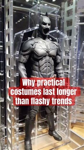 Why practical costumes last longer than flashy trends #costume #props #handmade #comics #batman