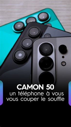 Le CAMON 50 Pro ne se contente pas d’être beau… il impose son style. Disponible partout en Côte d'Ivoire. #CAMON50 #TECNOAI #CAMON50CI #TECNOMobileCI | TECNO Mobile