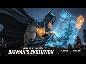 The Evolution of Batman’s Tactics — From Detective to Strategist