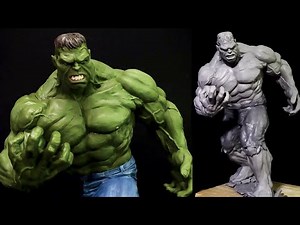 Making Realistic HULK with Polymer Clay | MARVEL