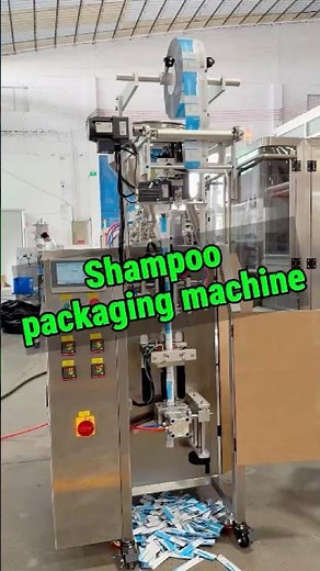 Shampoo Packaging Machine | Pneumatic Pump Dosing & Leak-Proof Seals #machine