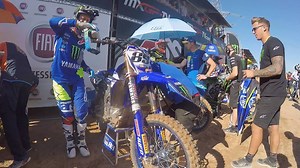 20K views · 231 reactions | The familiar track of Kegums is running backwards for the Latvian Grand Prix this weekend. The base of the track is developing some gnarly square edged bumps that are hidden beneath a surface of soft top-soil. Go behind the scenes, here is what Romain Febvre & Jeremy Van Horebeek are saying... #YamahaRacing | #RevsYourHeart | Yamaha Racing | Facebook