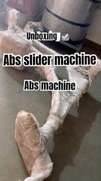 Abs slider ￼machine #abs #machine #absworkout #