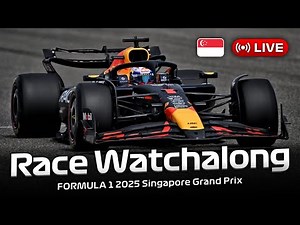 [LIVE] FORMULA 1 Singapore Grand Prix 2025 - RACE Watchalong | Live Timing