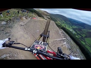 Dan Atherton Sends It Down the Hardline MTB Track | Red Bull Hardline: GoPro View