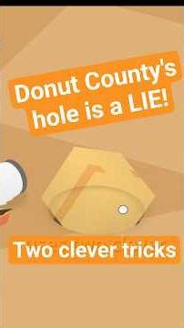 Donut County's hole is an ILLUSION! I STOLE its 2 tricks for MY GAME. #gamedev #indiegame #godot