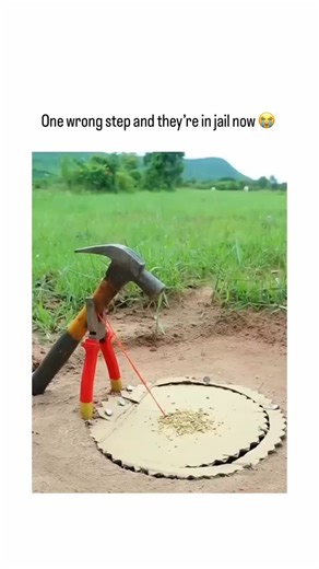 Mind Authority on Instagram: "- The video showcases a DIY pitfall trap in a rural field, where quails lured by scattered grains step onto a baited cardboard lid, causing it to collapse into a hole and “imprison” them, emphasizing the humor in their one fatal misstep. - Posted January 25, 2026, by @wionaxy, it exploded to over 1 million views and 1,800 likes within a day, drawing amused reactions in Indonesian from viewers surprised by the trap’s simplicity and the birds’ oblivious greed. - Groun