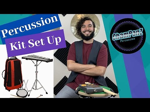 How To Set Up Your Beginner Percussion Kit