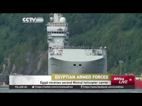 Egypt receives second Mistral helicopter carrier