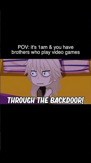 Gacha Life Reacts To: When Your Sibling Plays Video Games 😭