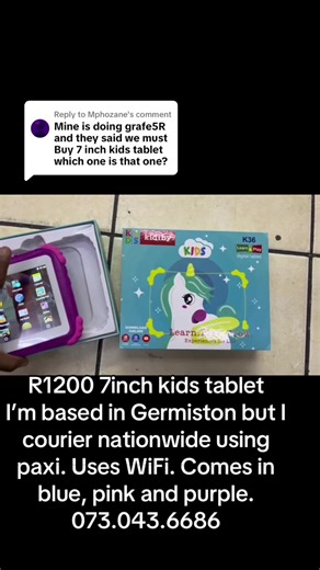 7-inch Kids Educational Tablets for Sale