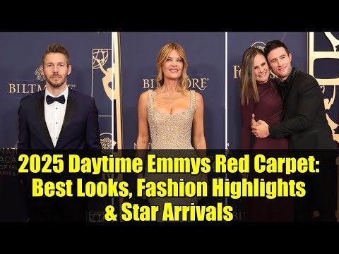 2025 Daytime Emmys Red Carpet: Best Looks, Fashion Highlights & Star Arrivals