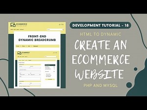 Breadcrumb [Frontend] || Create an Ecommerce Website using PHP MYSQL and AJAX