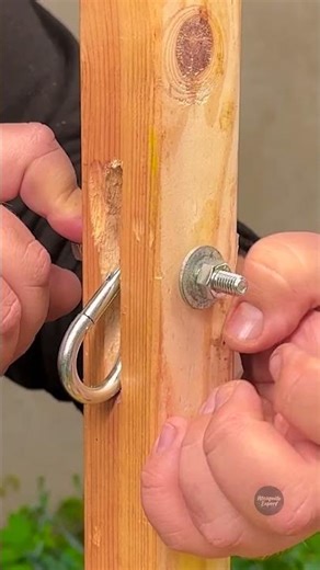 Creative Carabiner Mounting on Wood 🌳🔗