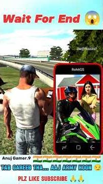 Usne sirf gareeb hone ki wajah se use chhod diya😱🔥Indian bike 3D💥 #indianbike3d #shorts #gta #gaming