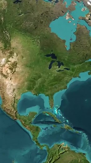 WISCONSIN Map Animation #wisconsin #unitedstates #fyp #map #viralvideo
