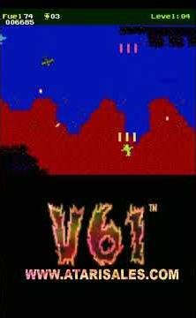 Atari 7800 Helicopter Vertical Scroller Game - Blade Jockey.
