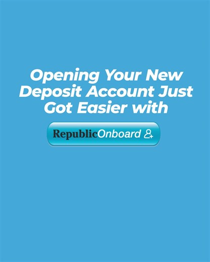 Have you heard the news?​ Now new and existing customers can open a new deposit account online using RepublicOnboard. ​ Have a secure account where you can build savings for Christmas, receive your salary or start an emergency fund. ​ Get access in minutes! ​ Check out our website for more! https://republiconboard.com/onboarding/aia | Republic Bank