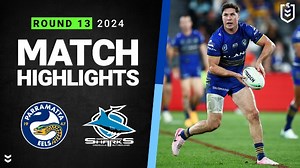 168K views · 3.2K reactions | Match Highlights  - #NRLEelsSharks The return of big guns Mitch Moses and Clint Gutherson has sparked the Eels to a 34-22 win over the Sharks. — Thanks to Kia Australia | NRL | Facebook