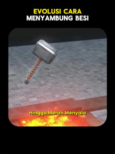 Evolusi Cara Menyambung Besi Dari Tempa Hingga Las Listrik 📙 Dapatkan E-Book Panduan Pengelasan ➡️ Lynk.id/akademiwelding #akademiwelding #welderindonesia🇮🇩 #tukanglas #welder #stickwelding