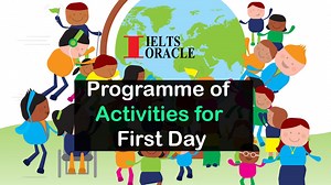 IELTS Listening- Programme of Activities for First Day | Cambridge 3 Test 2 - IELTS ORACLE