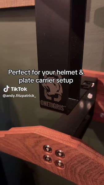 Military Plate Carrier Wall Hanger - Hang Your Gear in Style