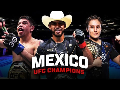 Mexico's Finest Champions - Yair Rodriguez, Brandon Moreno & Alexa Grasso