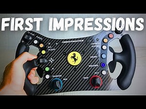 Ferrari 488 GT3 Wheel Add-On From Thrustmaster | First Impressions And Review